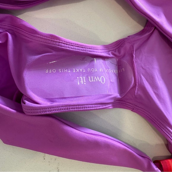 **NWT** Left On Friday Bold Magenta Bikini Bottom - Picture 10 of 10